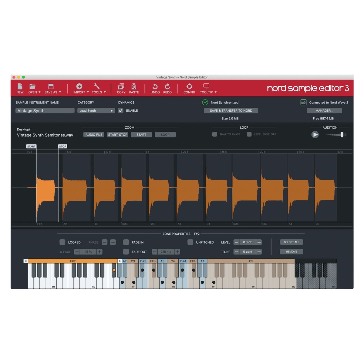 Key Performance Synthesizer