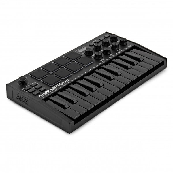 Akai Professional MPK Mini MK3 Laptop Production Keyboard, Black